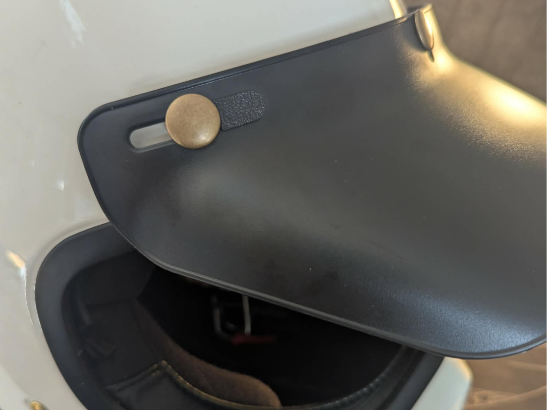 Shoei visor cap inserts for ex zero helmet