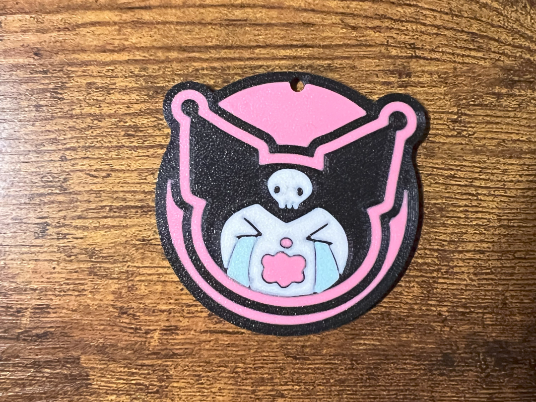 Crying Kuromi Keyring