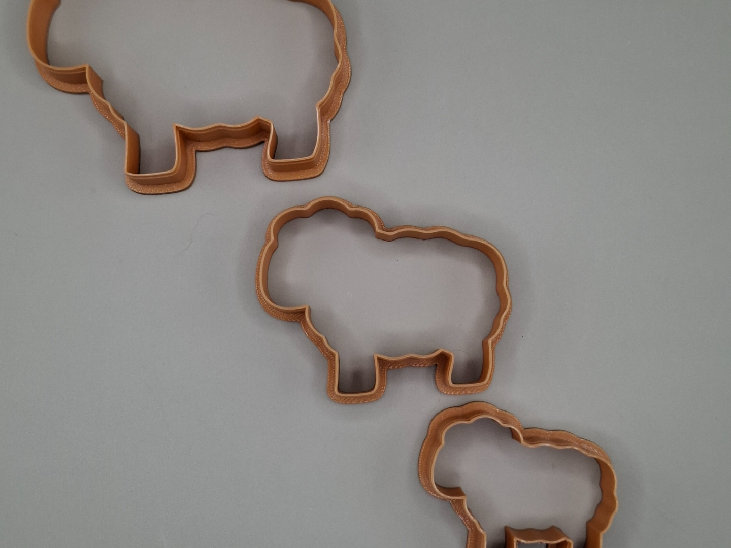Sheep Cutter | Fluffy Lamb Shape for Cookie & Clay