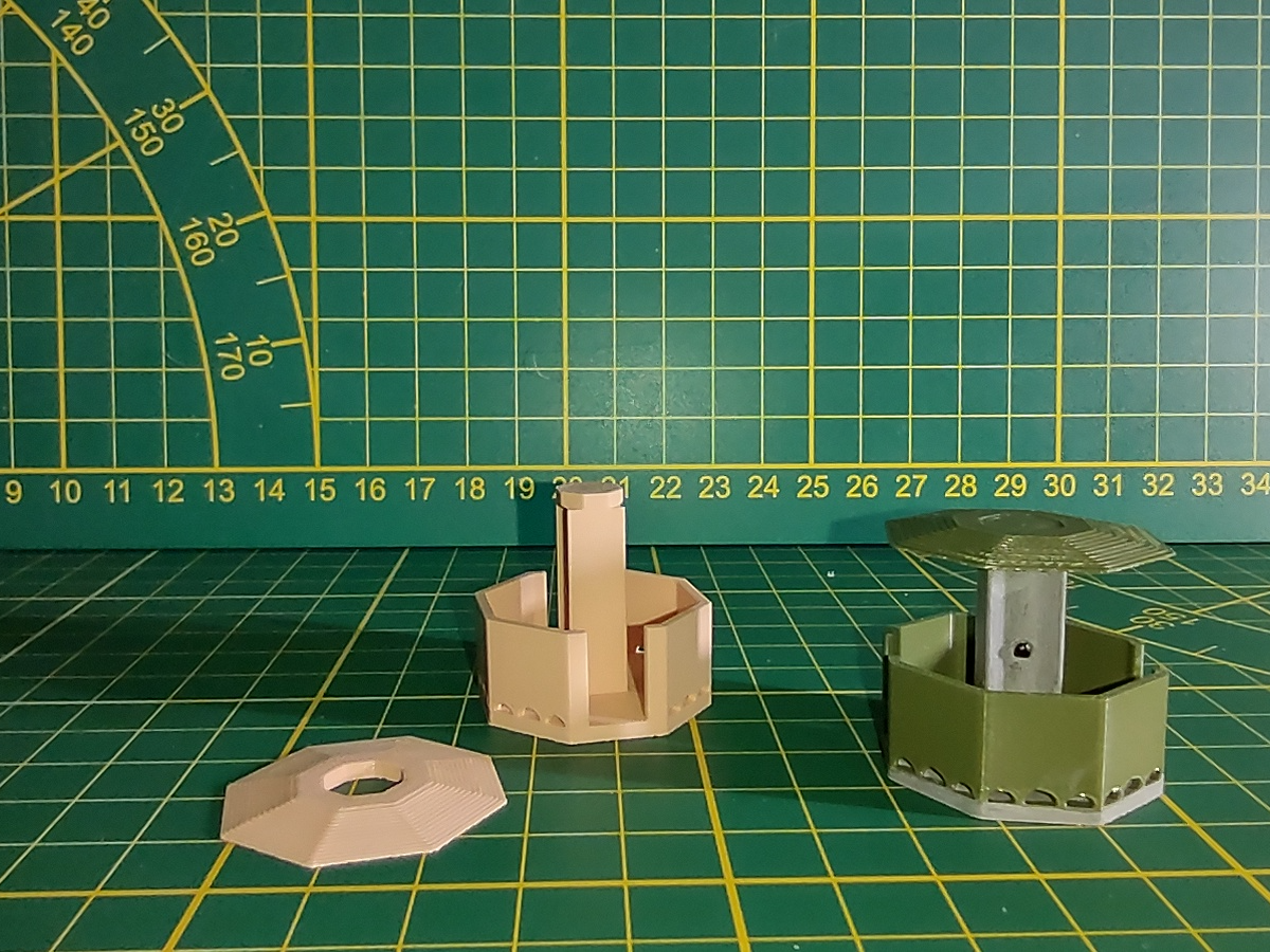 HO Scale Pissoir - Vespasienne - Urinal