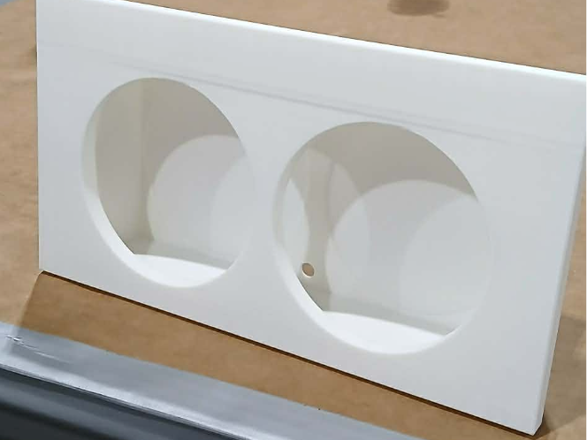 Top Dropin Enclosure 102mm Speakers