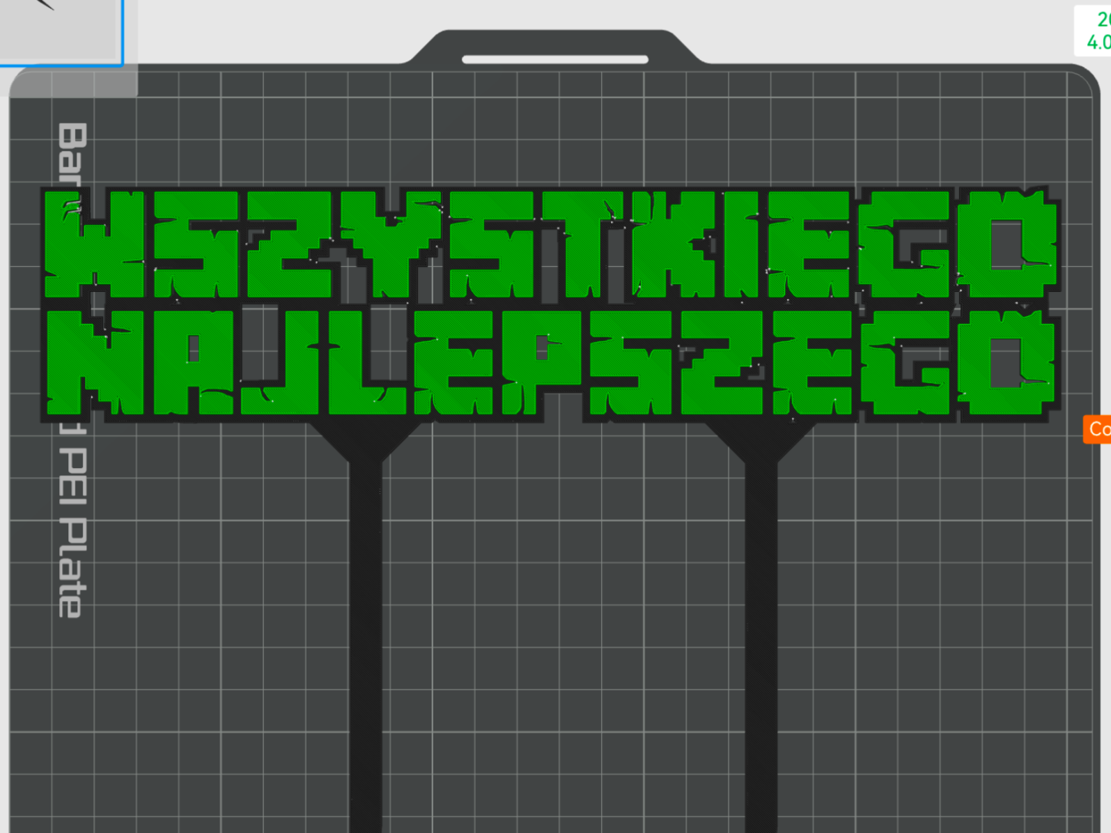 Cake Topper Wszystkiego Najlepszego Minecraft Tort