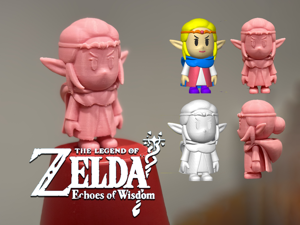 Zelda Figurine from Echoes of Wisdom