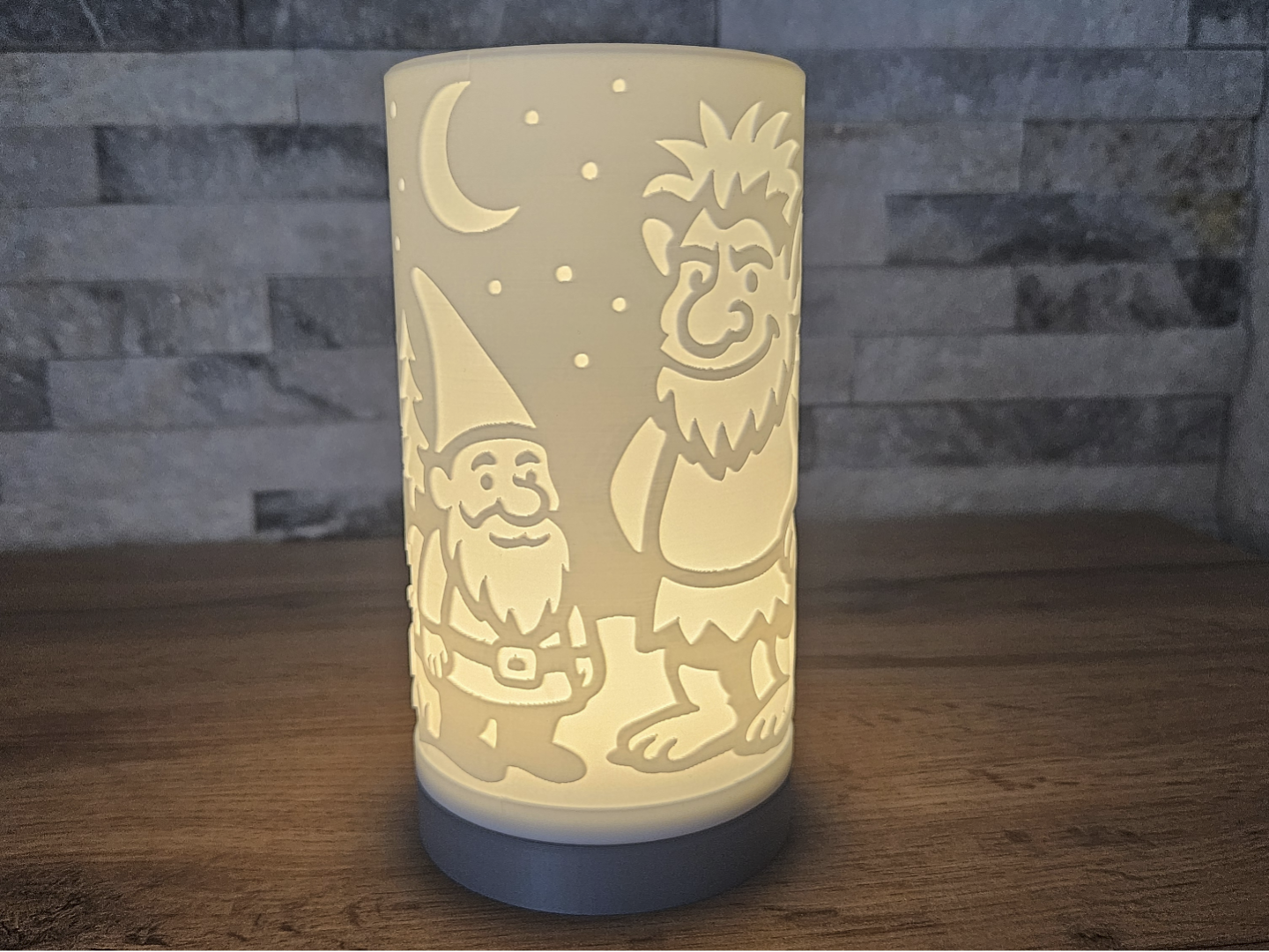 Tee / Puck licht Gnome und Troll