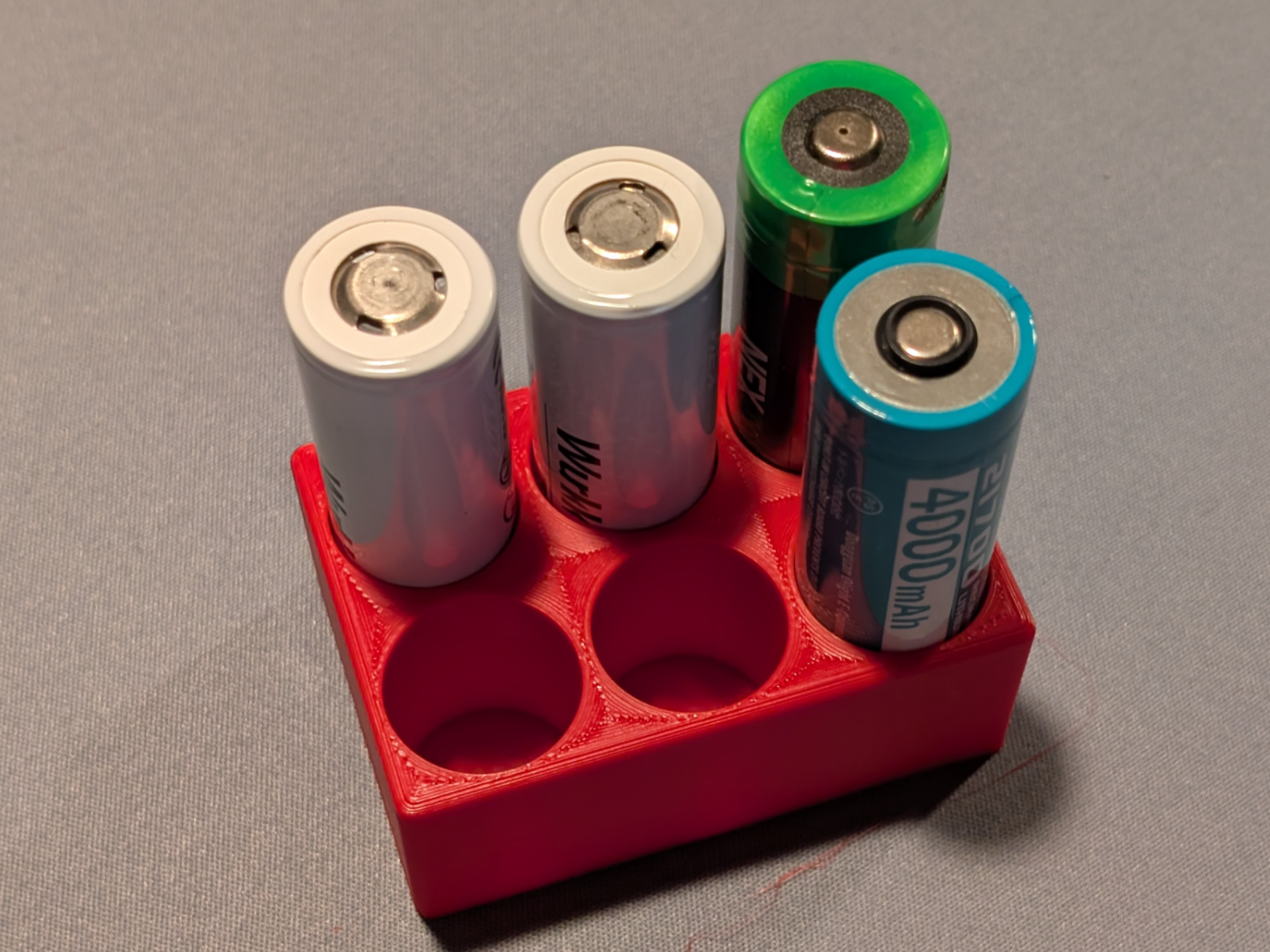 21700 battery holder - six