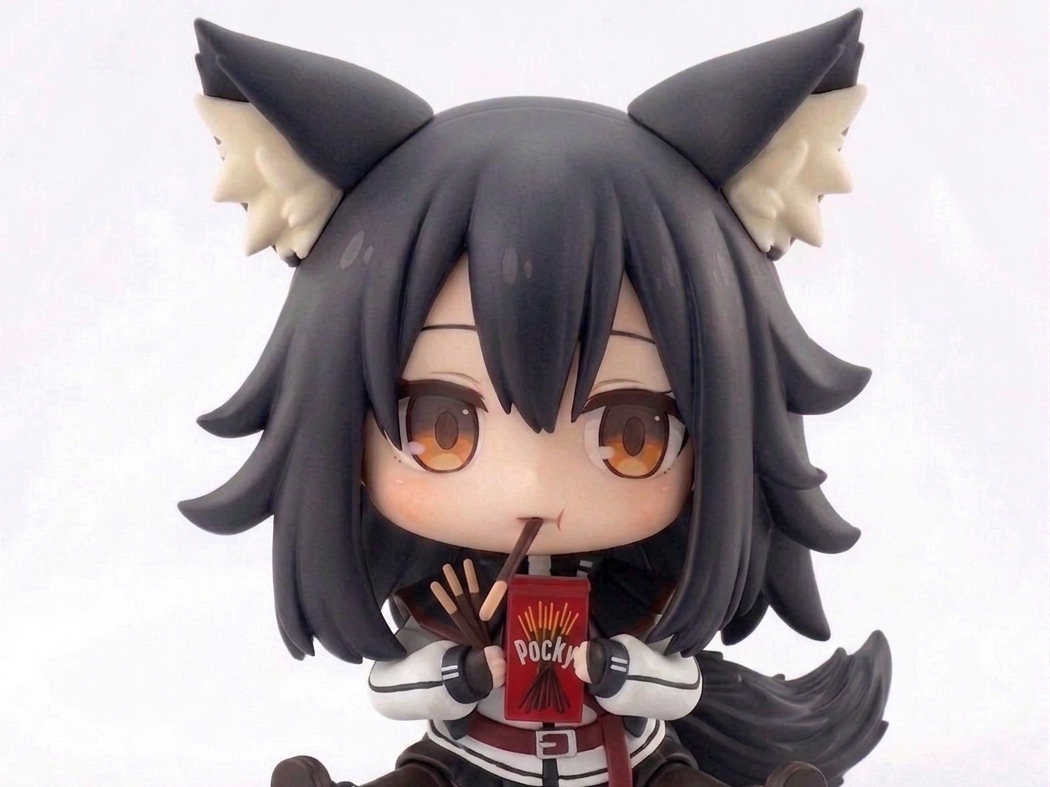 【アークナイツ】可愛さ爆発！ポッキーを食べるお座りテキサス / Texas Eating Pocky