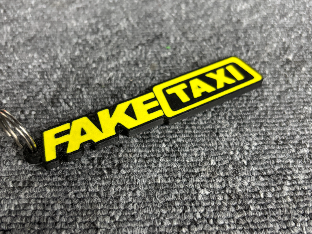 FakeTaxi Keychain Taxi Fake