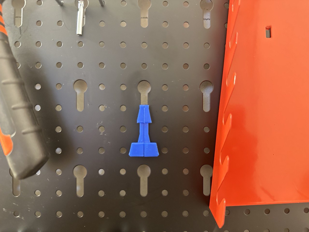 Sy's Peglock - Garage Pegboard Tool Attachment