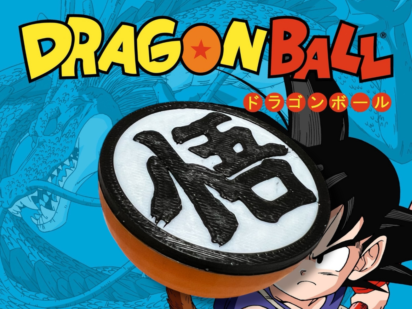 Bola de Dragon ( Imán para nevera )