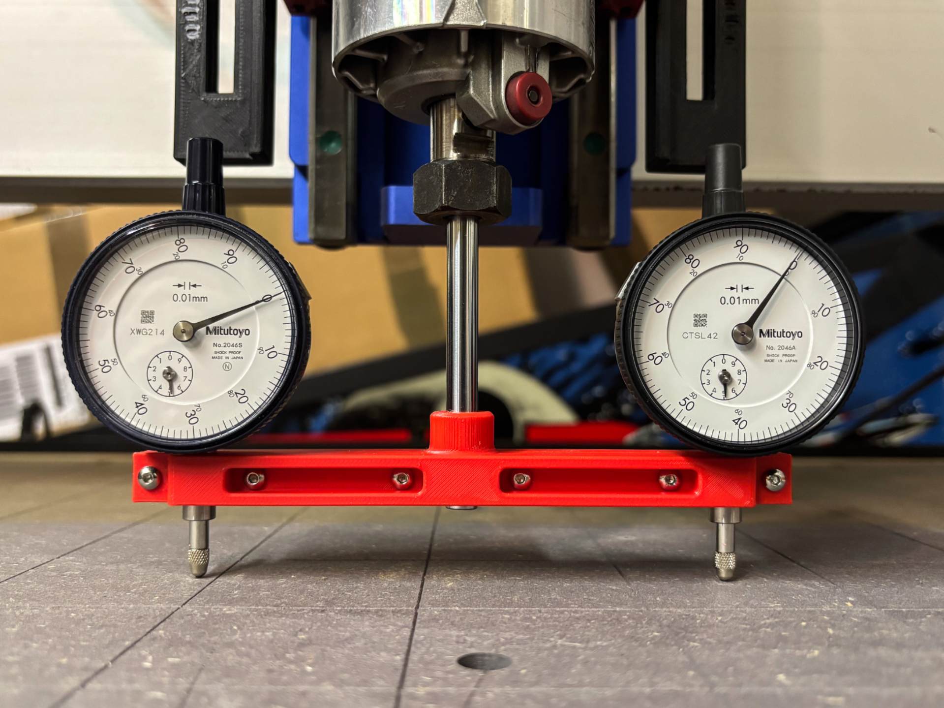 CNC Dual Indicator Tramming Tool (Minimal)