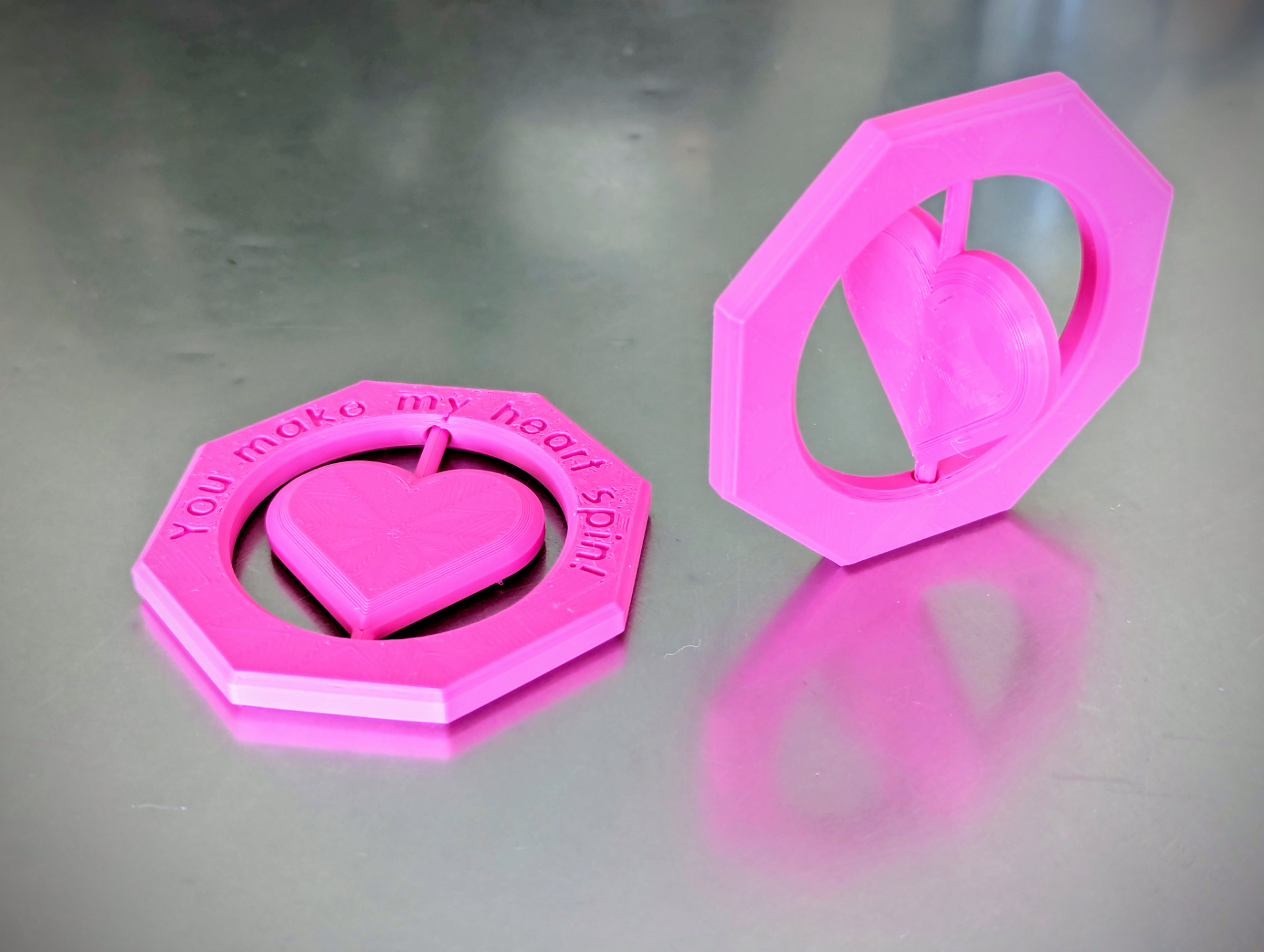Spinny Heart Valentines