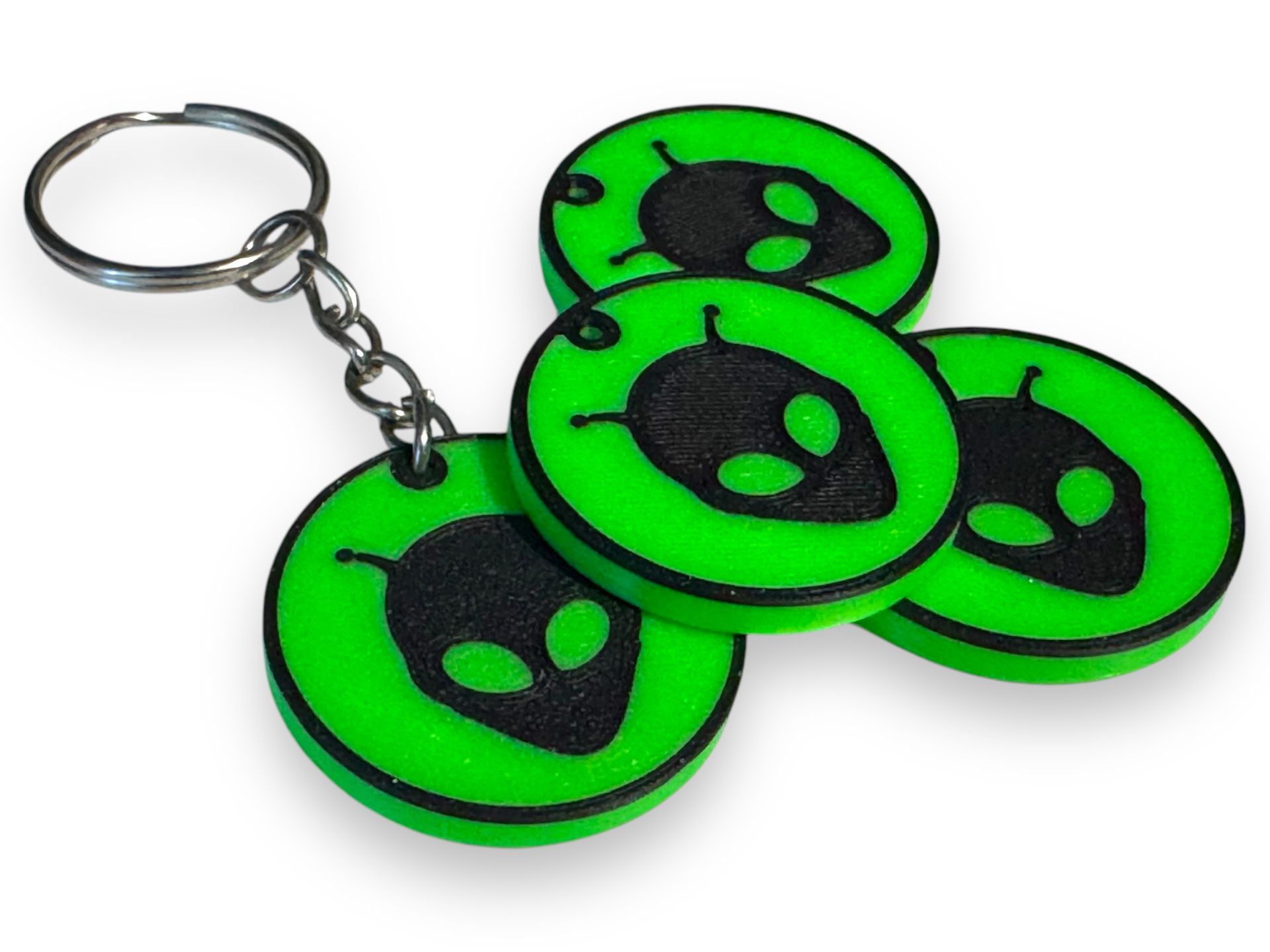 Alien Keychain Saucer Swap