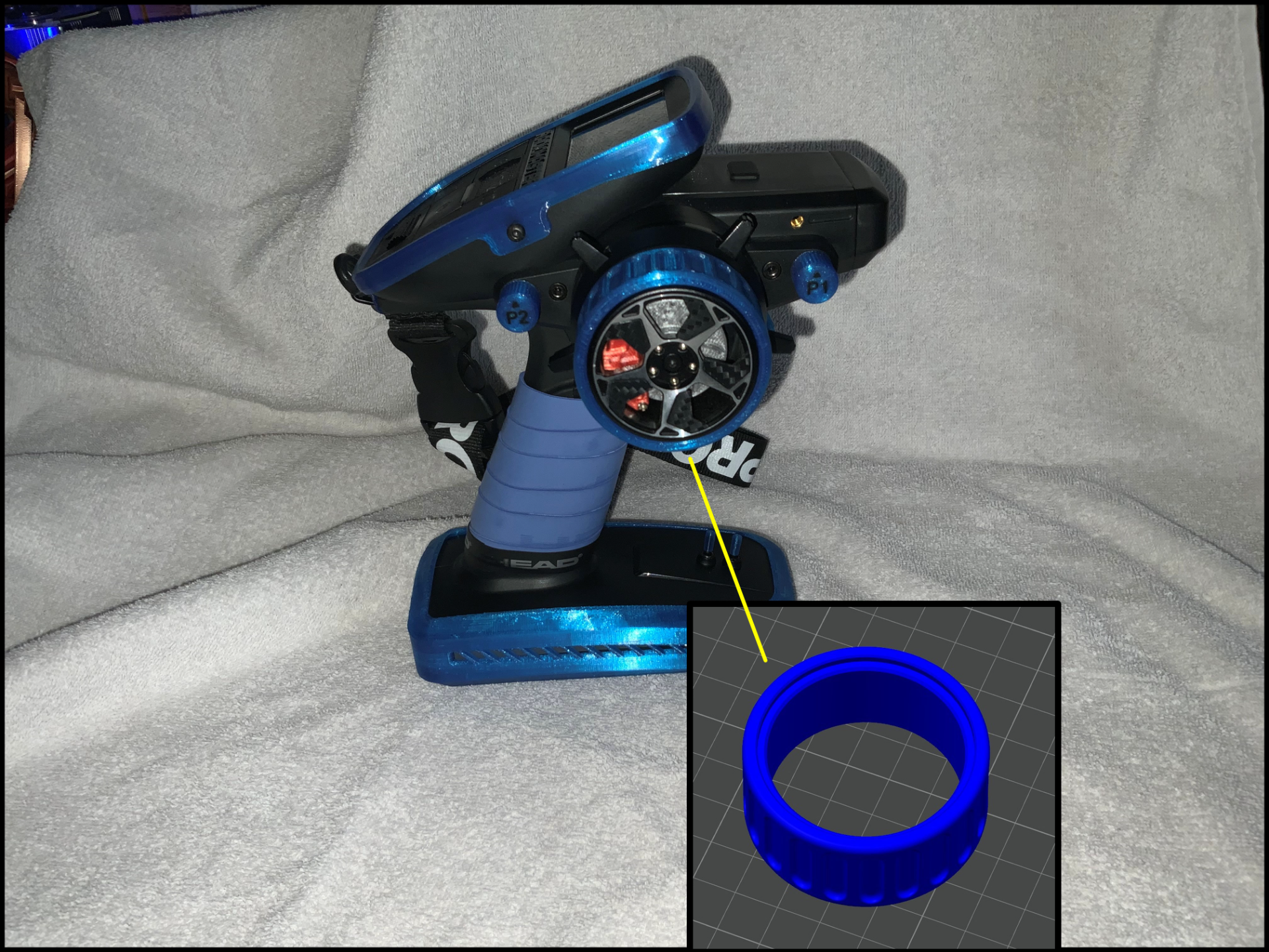 RC RadioMaster MT12 Wheel Rad