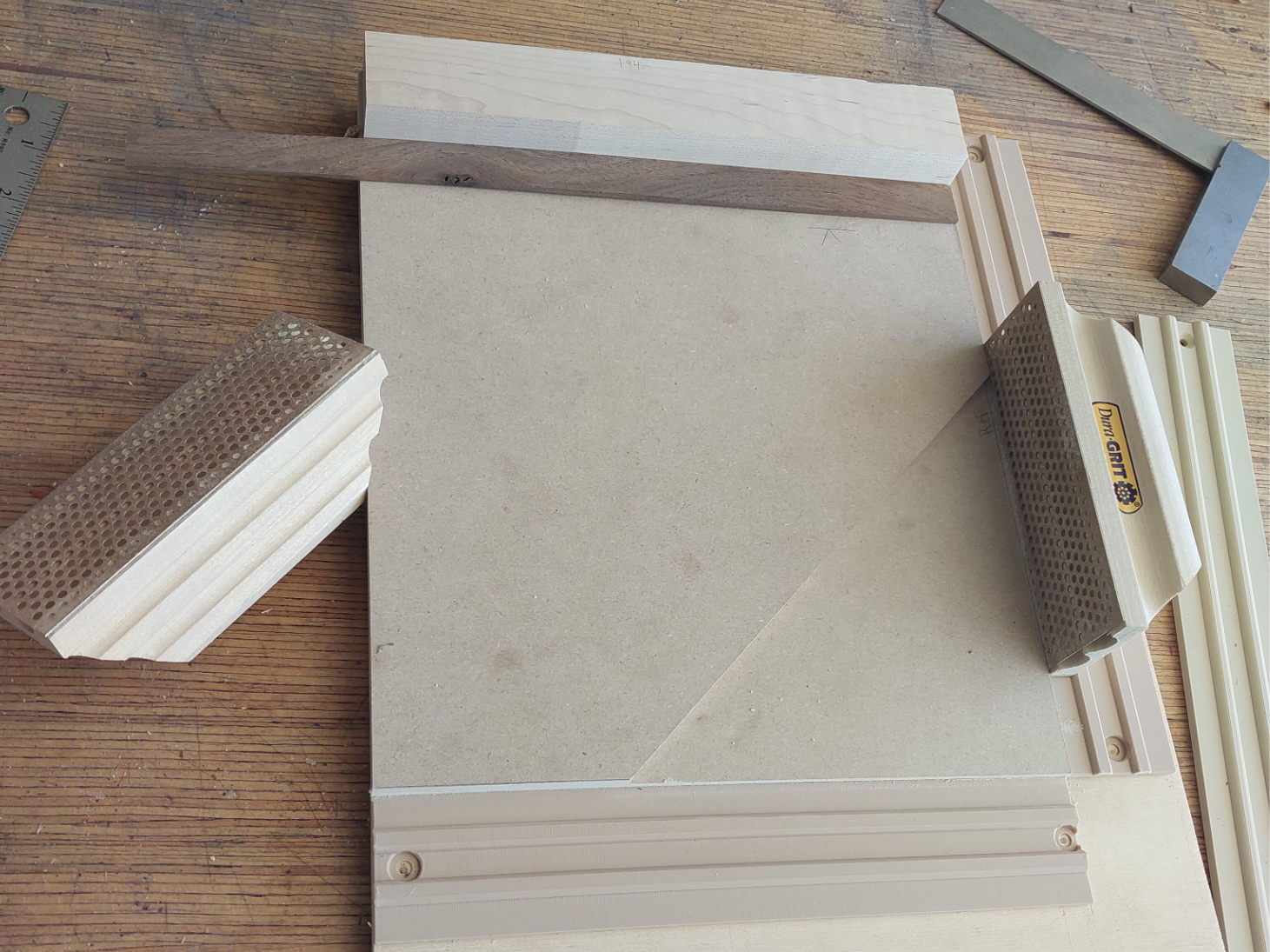 DuraGrit Track for Sanding Shooting Board