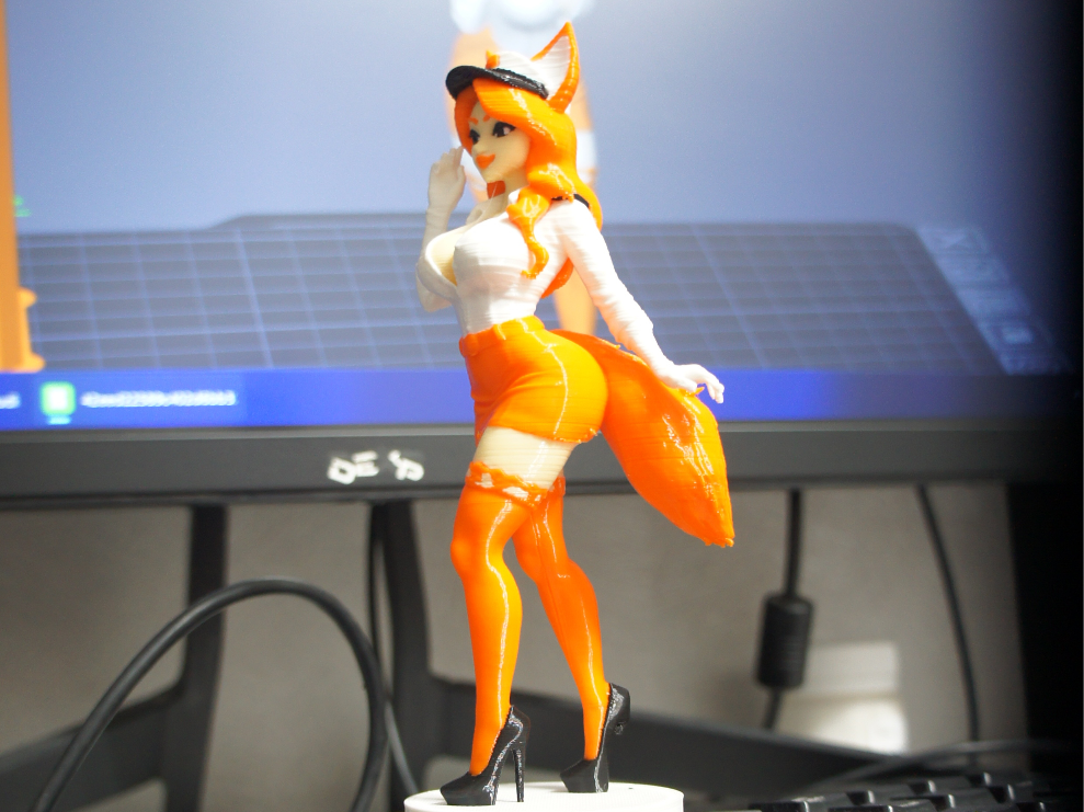 Foxie Office Waifu