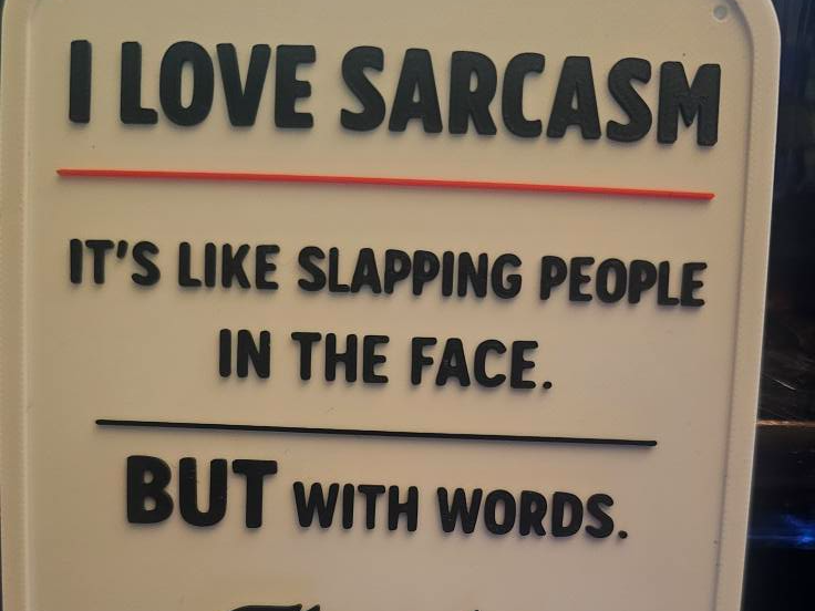 Sarcasm