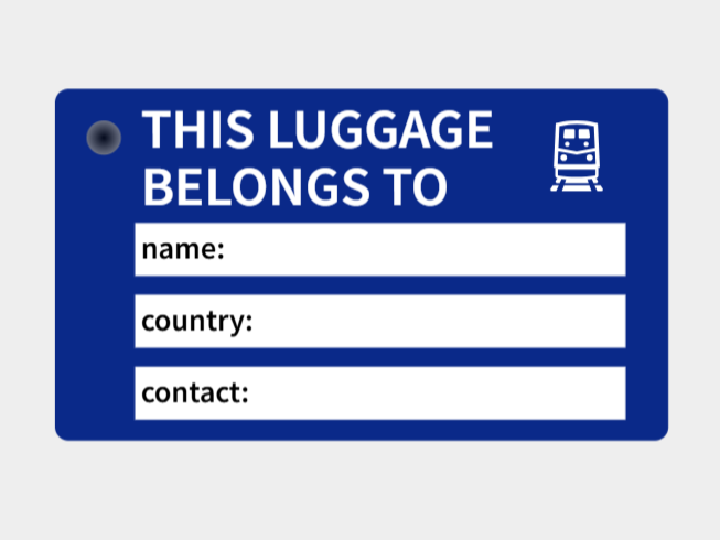 baggage tag