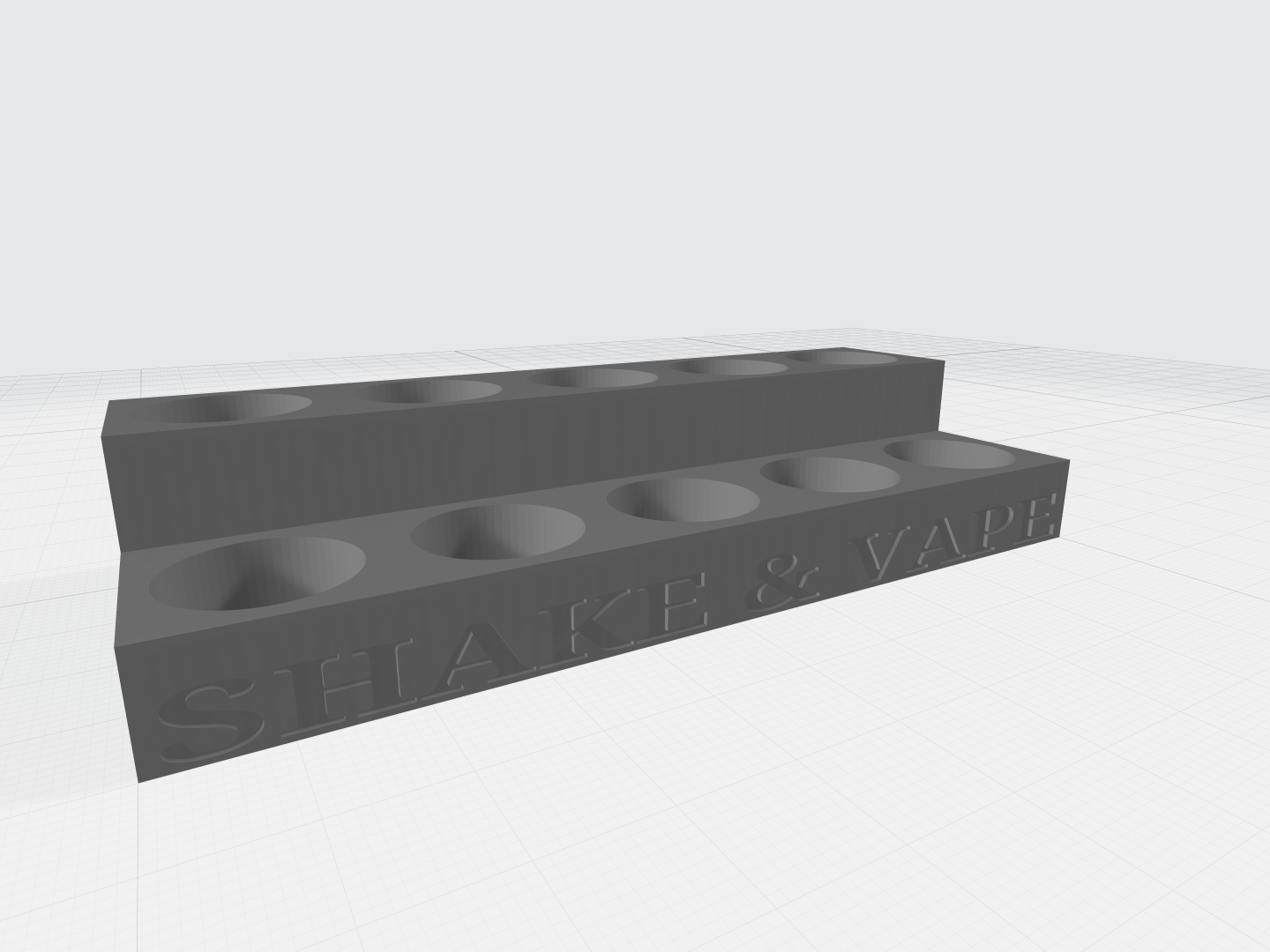 Liquid bottle stand for 10 bottles