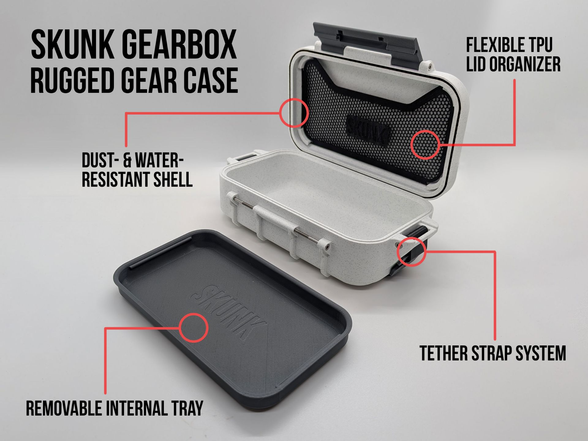 SKUNK GearBox - Rugged Gear Case