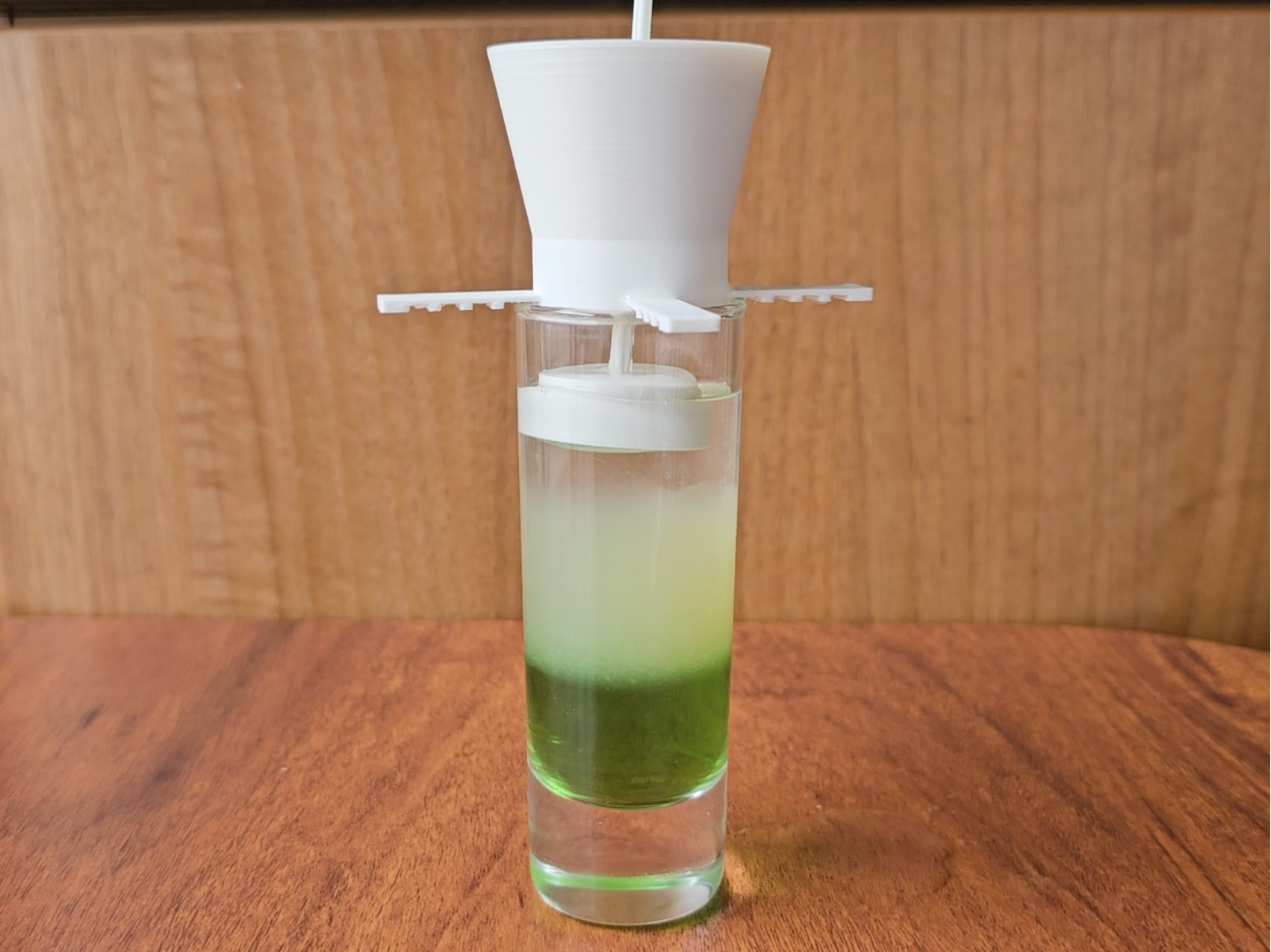 Cocktail layering tool
