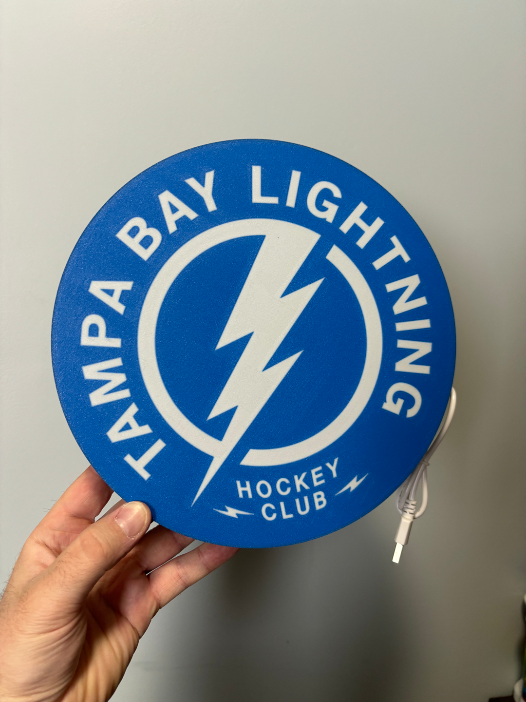 Tampa Bay Lightning Logo Light Box