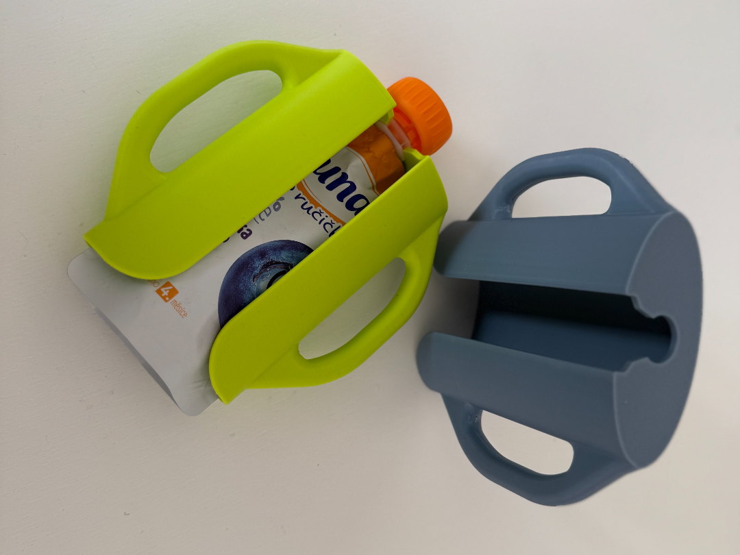 Baby pouch holder
