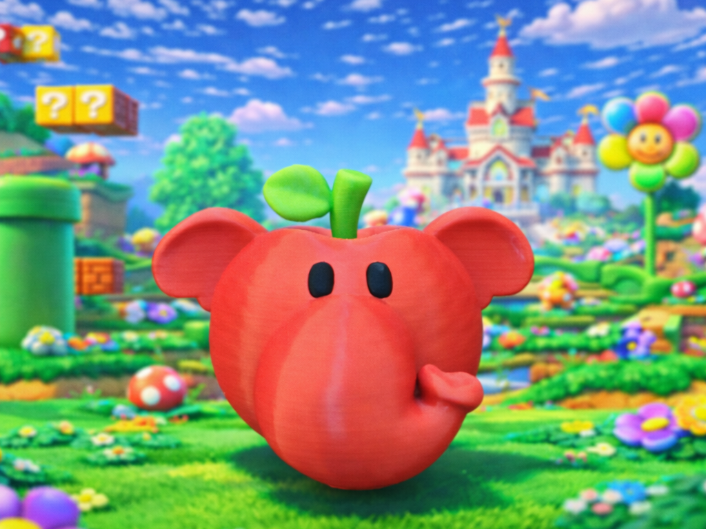 Multipart Mario Wonder Elephant Fruit Dannasis