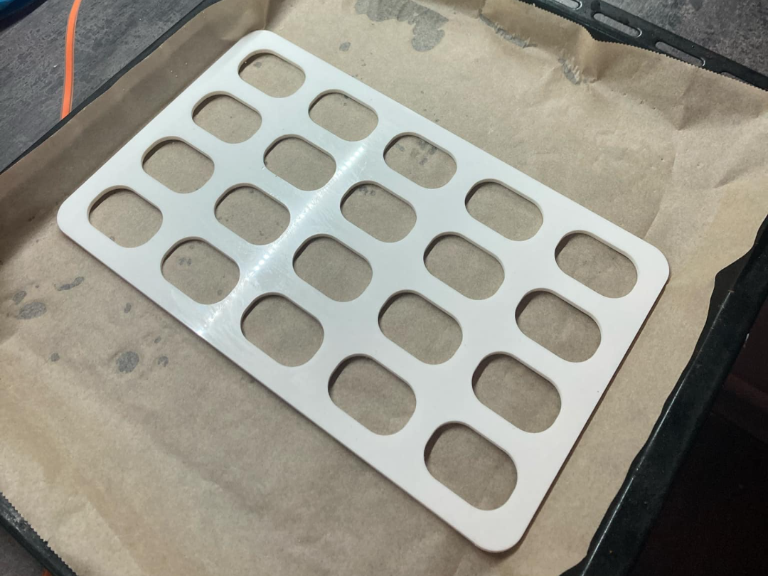 Forma na mini laskonky - mini macaroon form