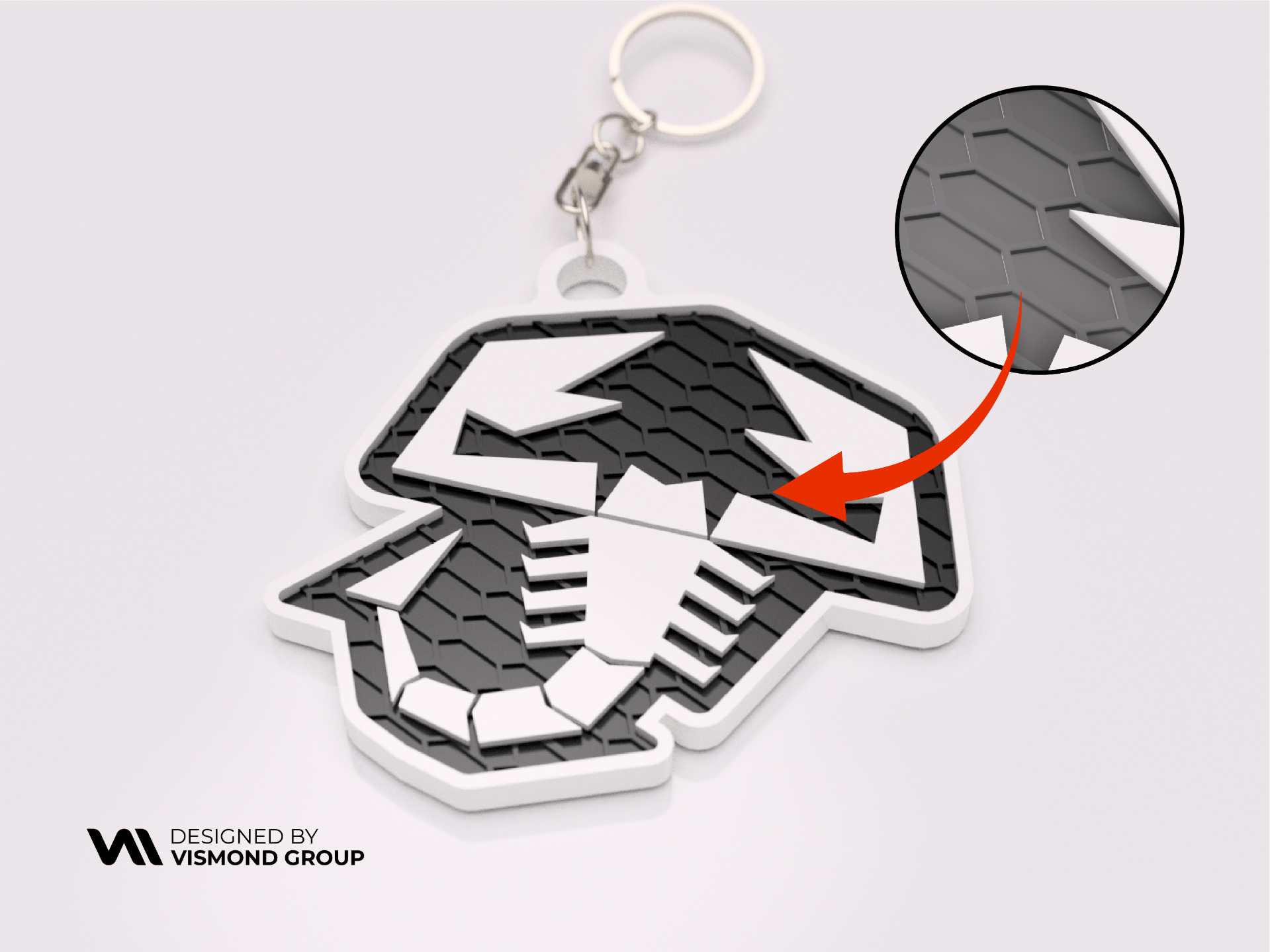 Abarth Keychain