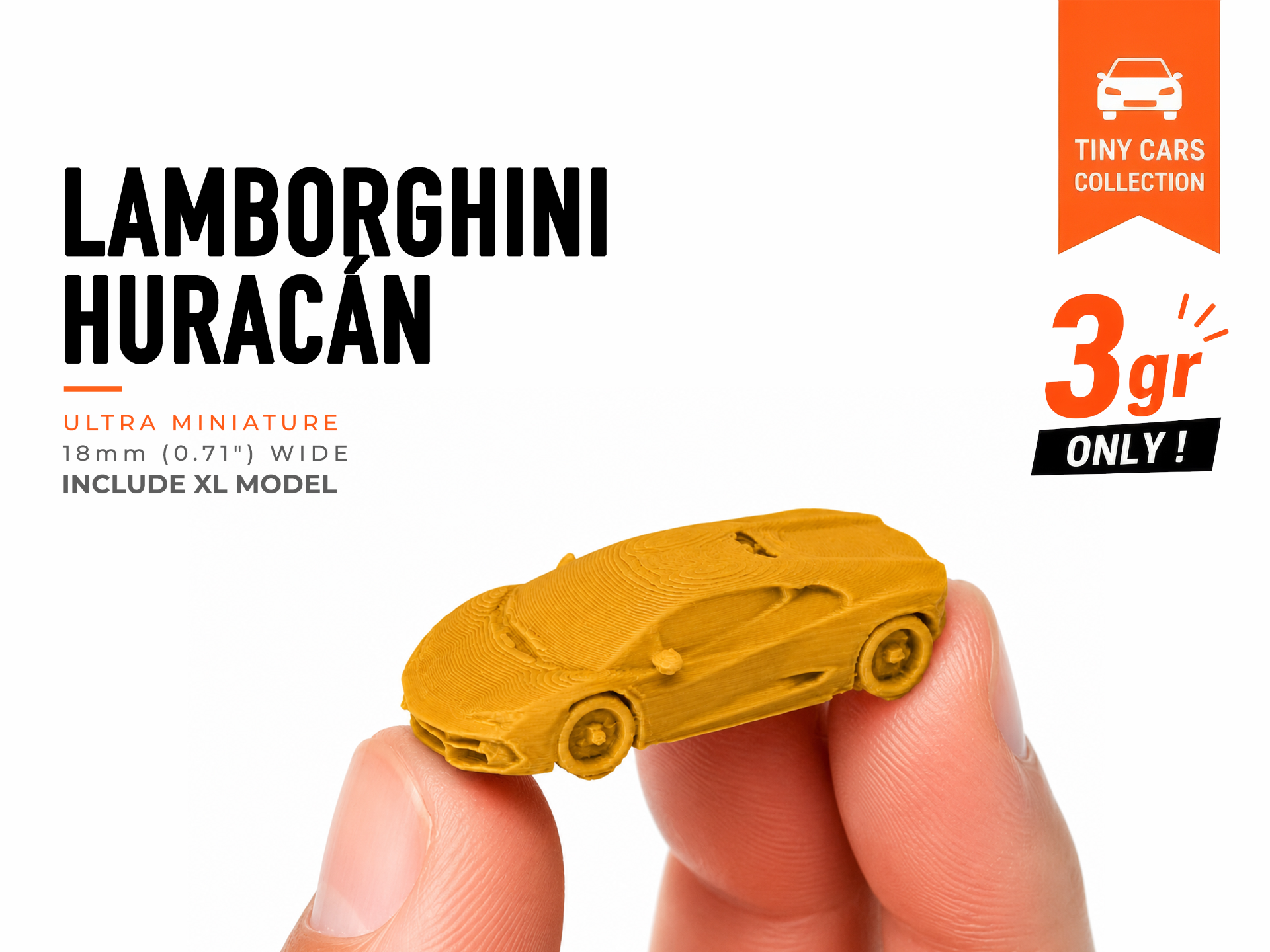 Tiny Lamborghini Huracán - Mini Cars Series