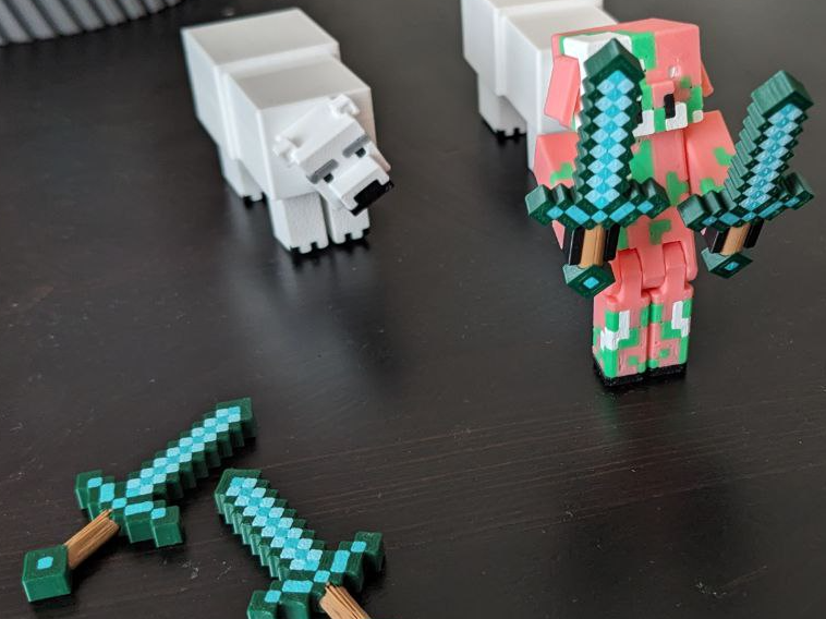Minecraft Diamond Sword