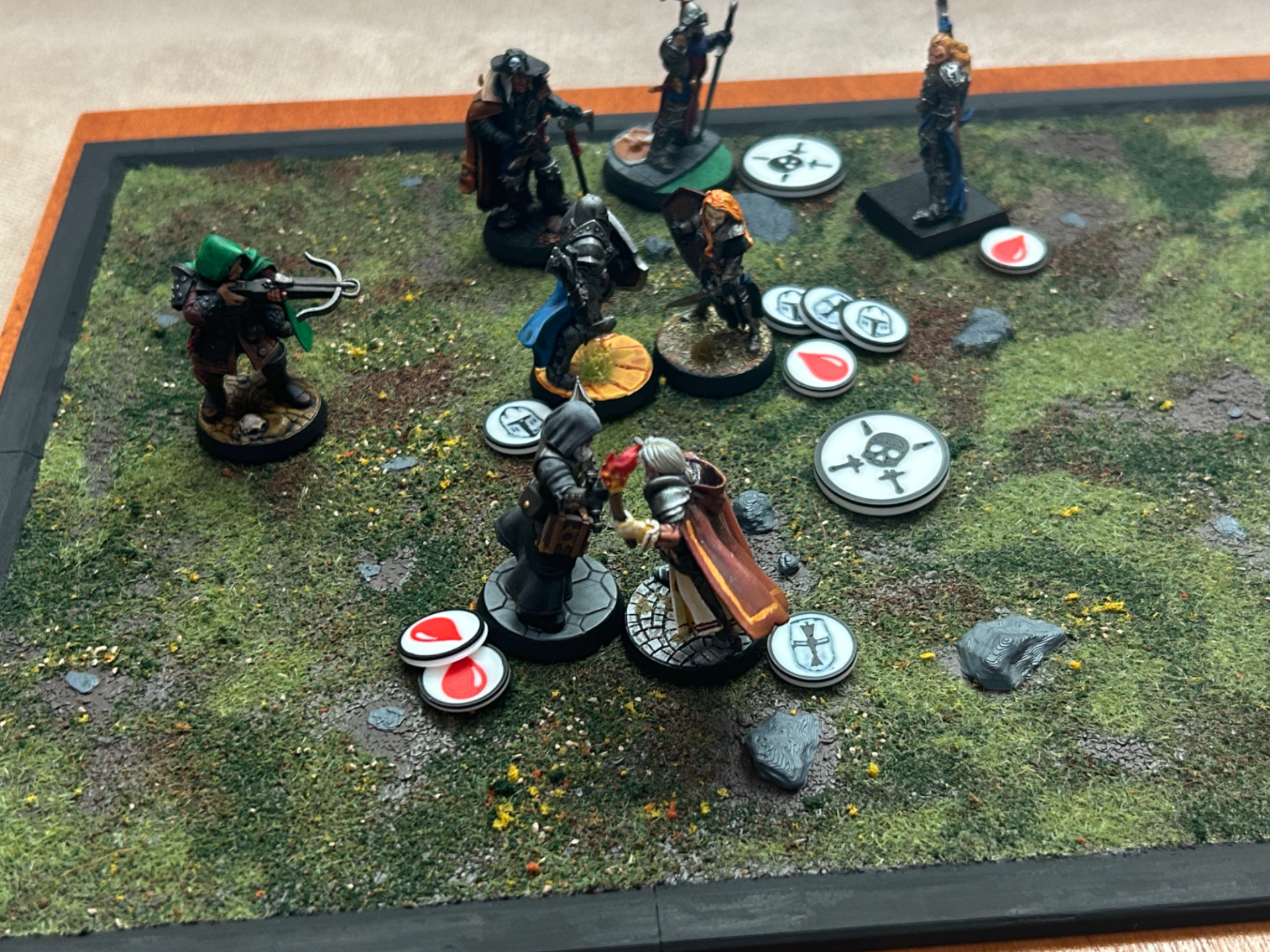 Greathelm Skirmish Game Tokens