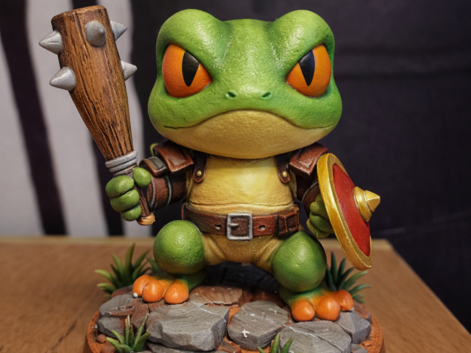 Frog Warrior Chibi