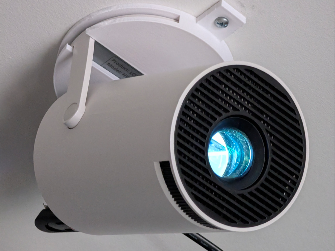 DreamFair HY300Pro mini projector wall mount