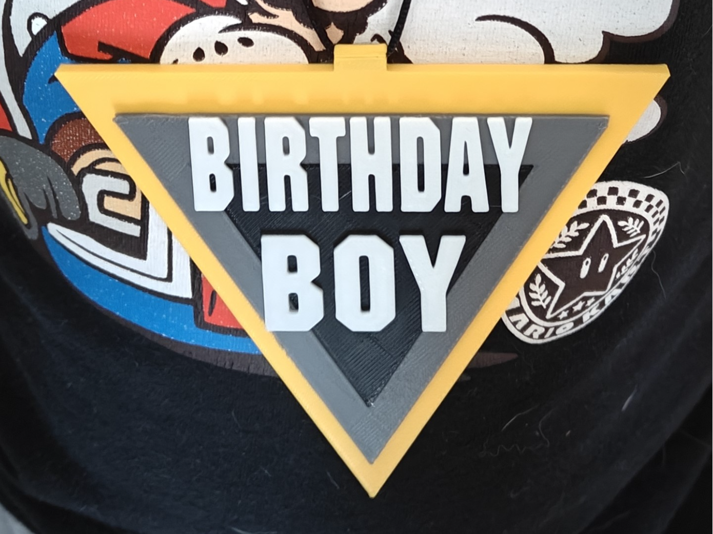 Monster Jam Birthday Boy Necklace