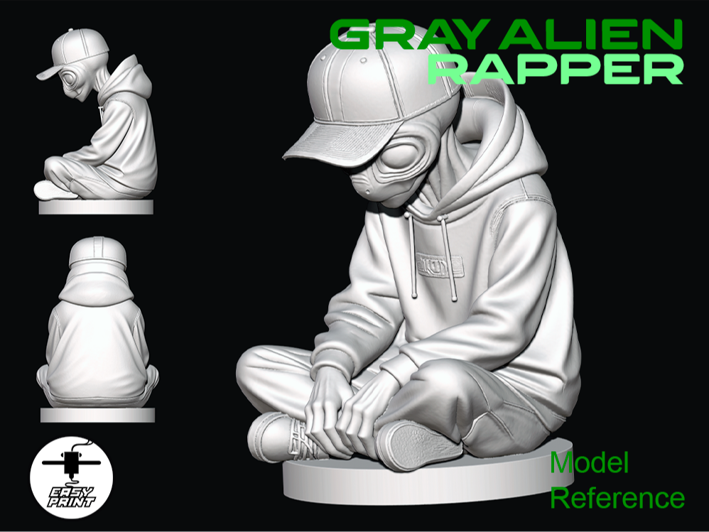 Alien Grey Rapper