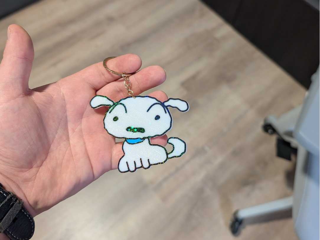 Nevado Shin chan keychain
