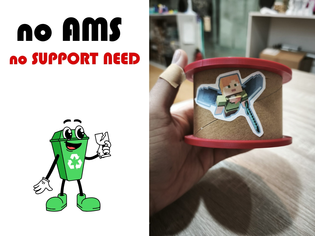 eco-friendly spool holder