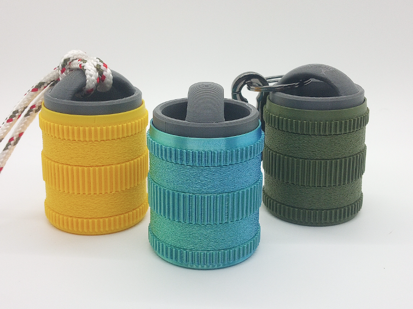 Canister keychain