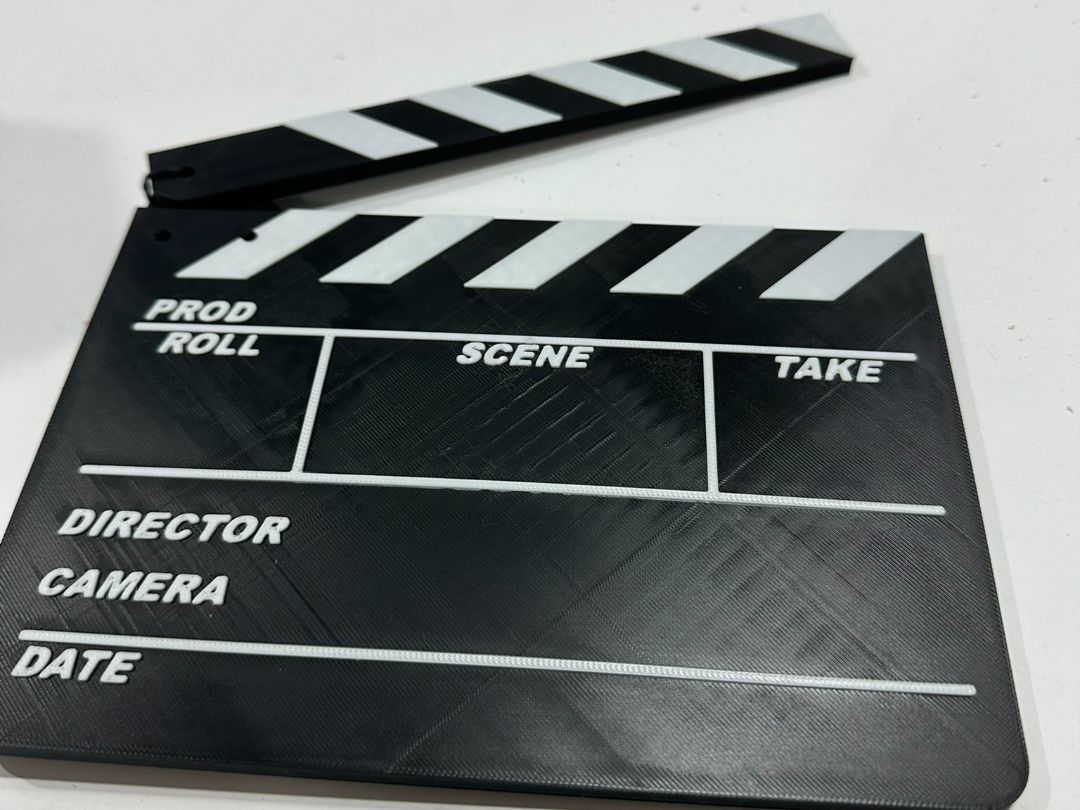 Movie Clapper Board - Large