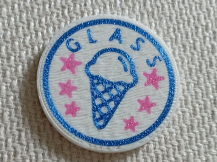 Mynt till glasskiosk