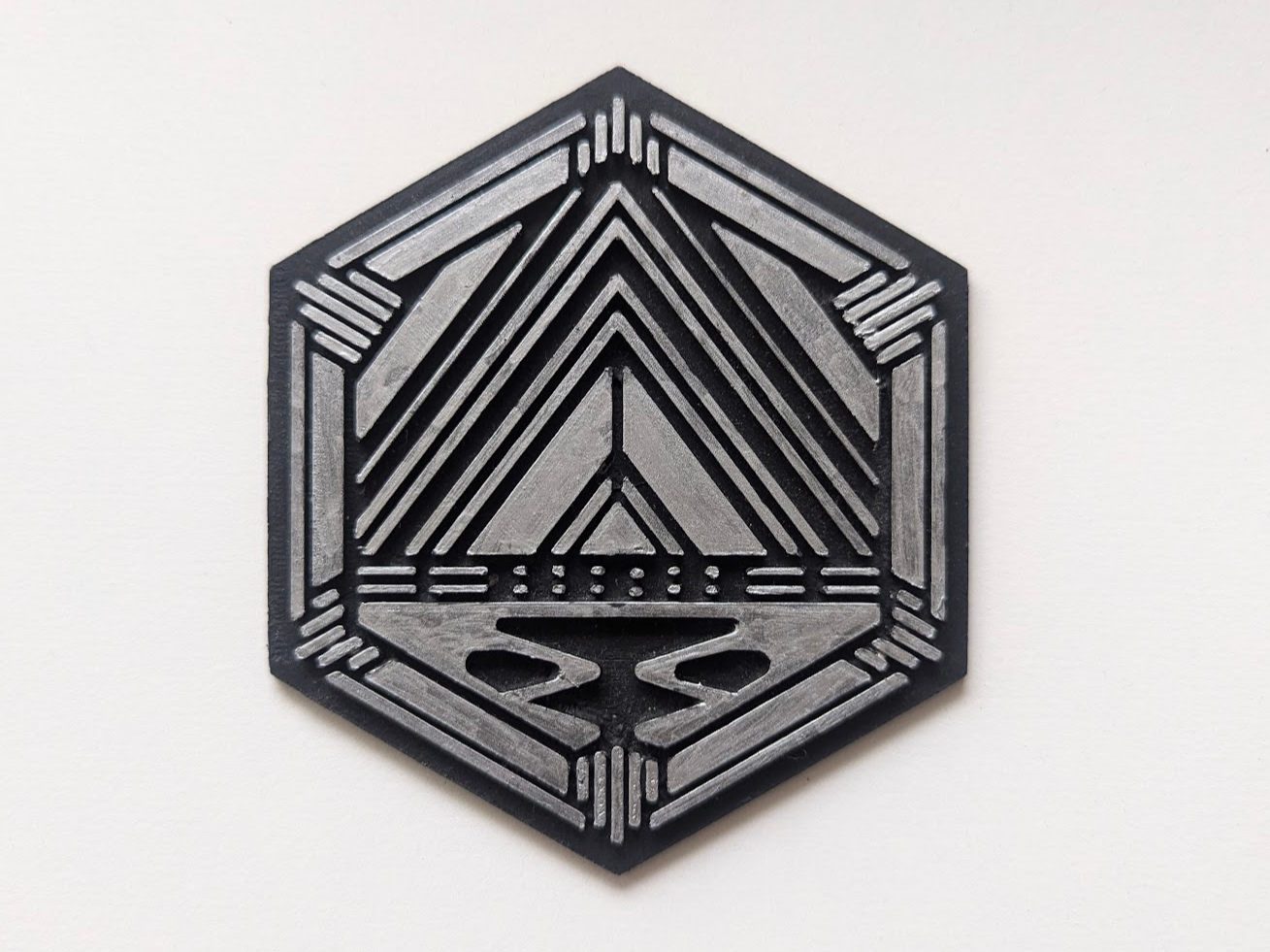 Hex Tile Coaster - Destiny Vault of Glass