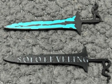 Solo Leveling Sword Keychain
