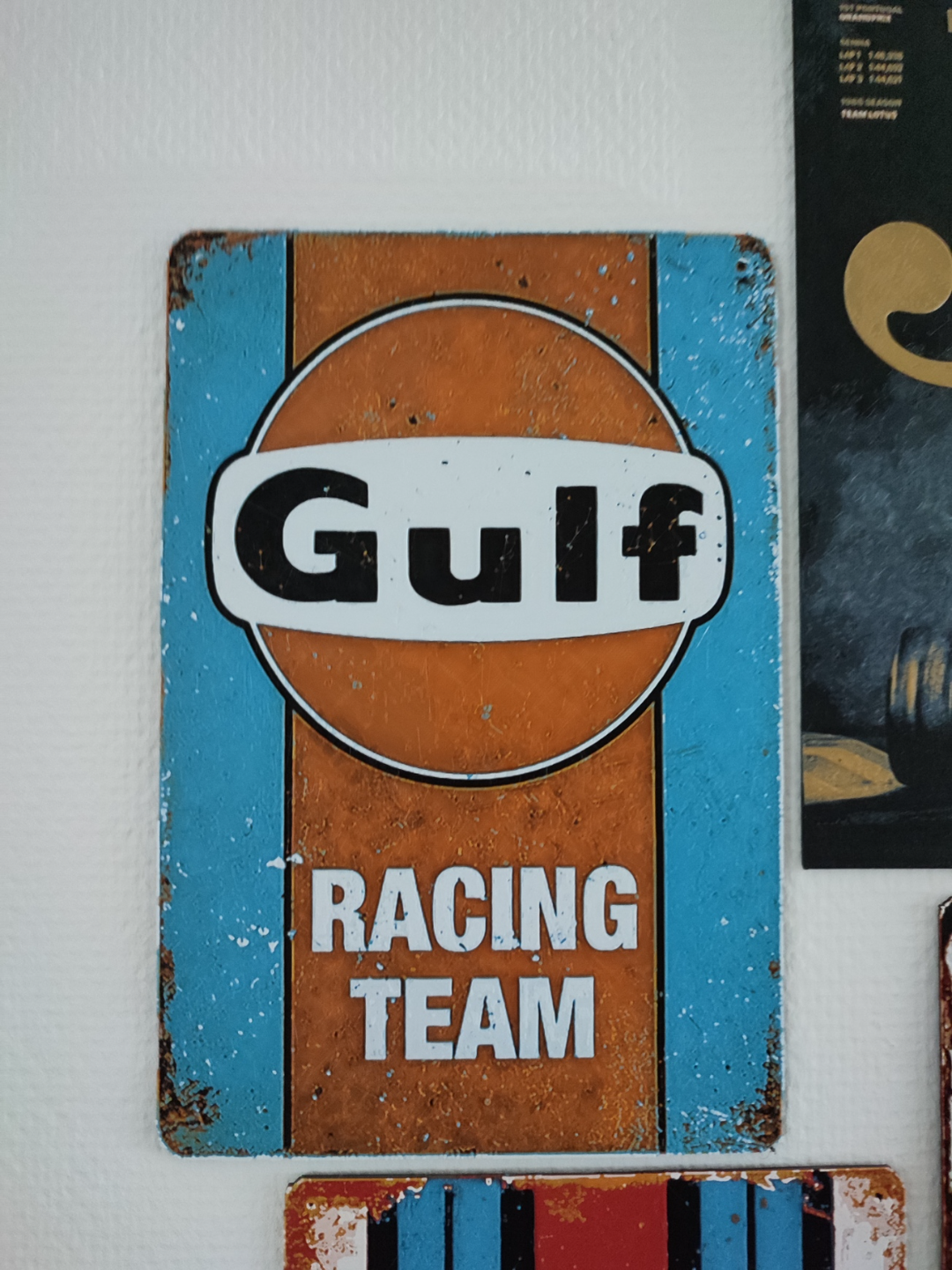 5-color HueForge Gulf Racing Team