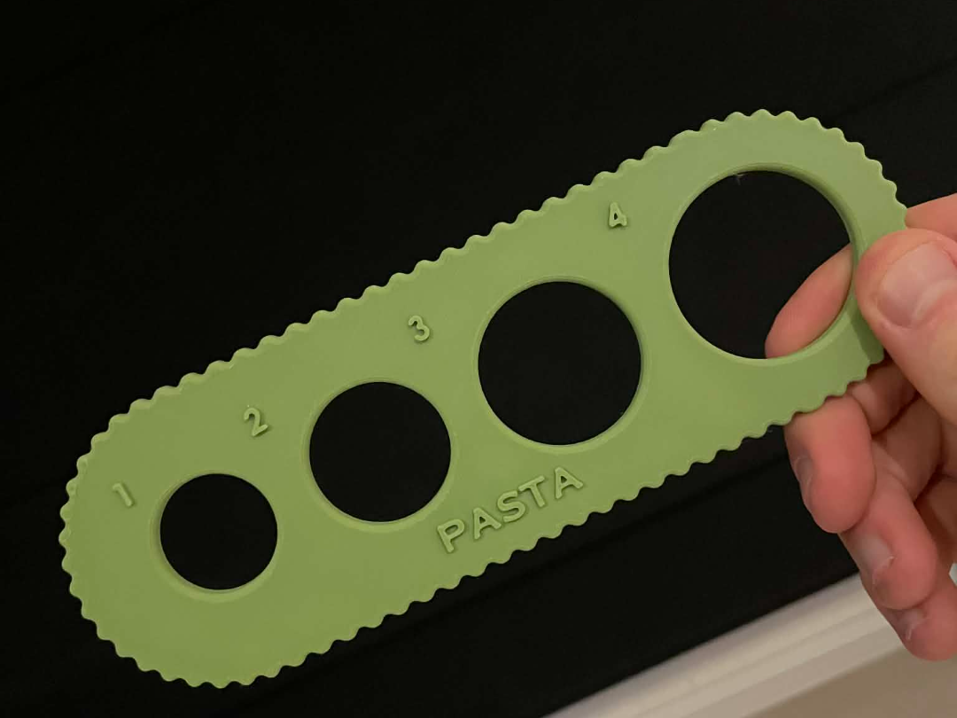measure pasta tool