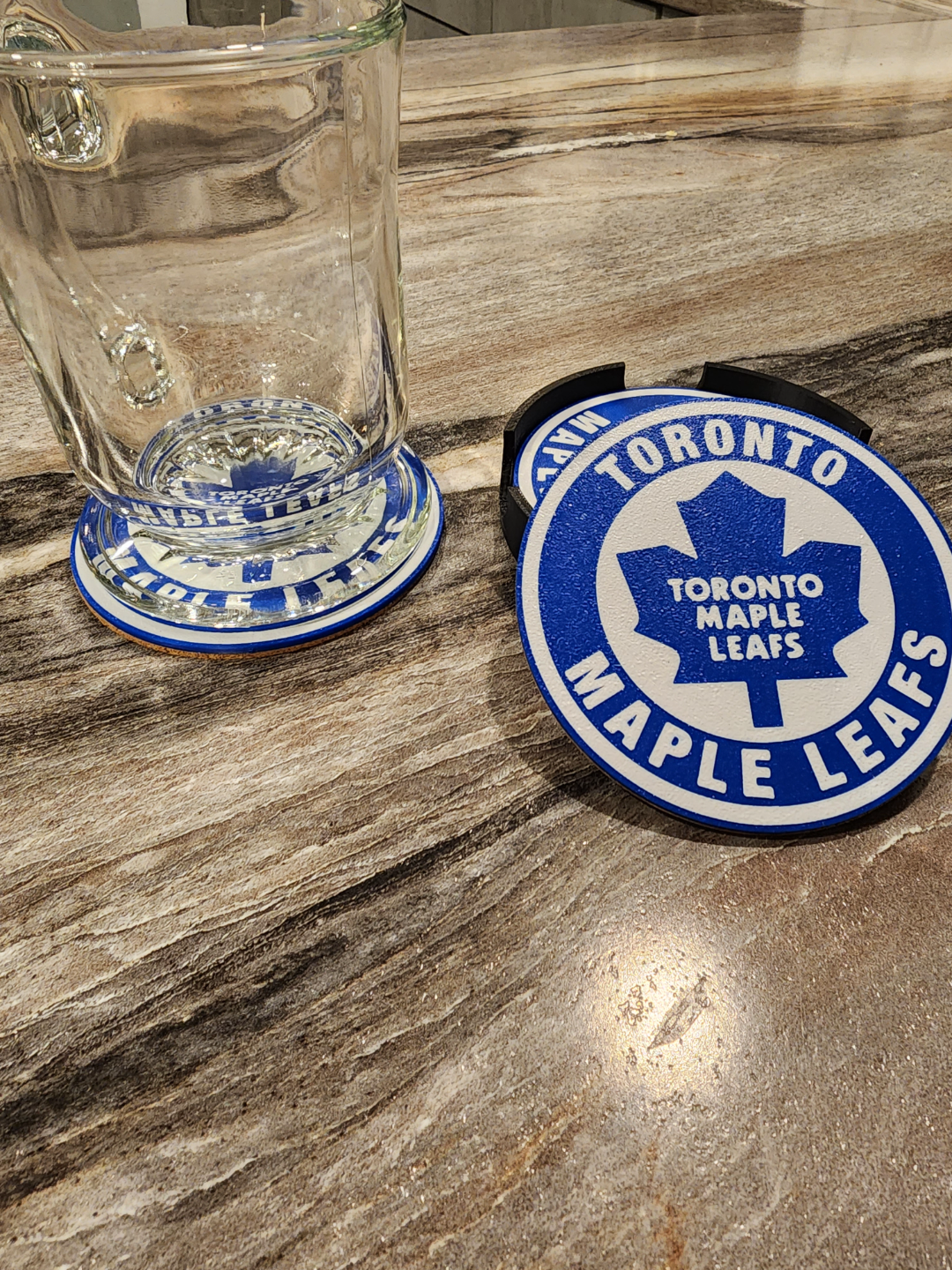 Toronto Maple Leafs Coaster Set
