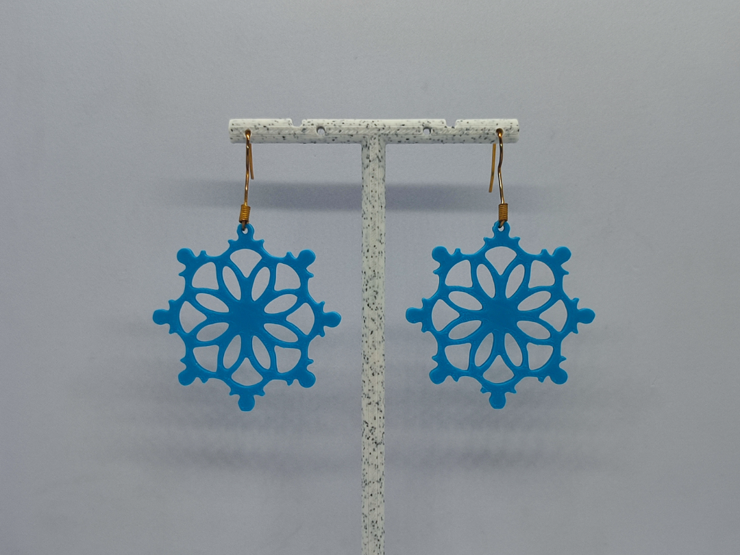 Aretes Estrellas de Hielo