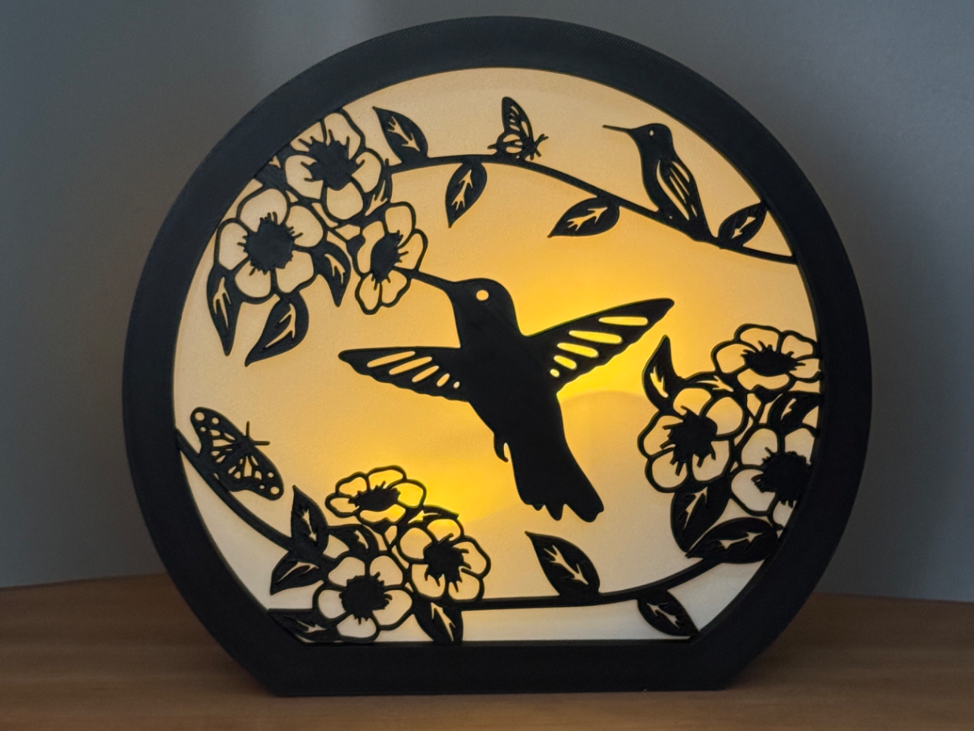 Hummingbird Lamp Hummingbird Candle Holder
