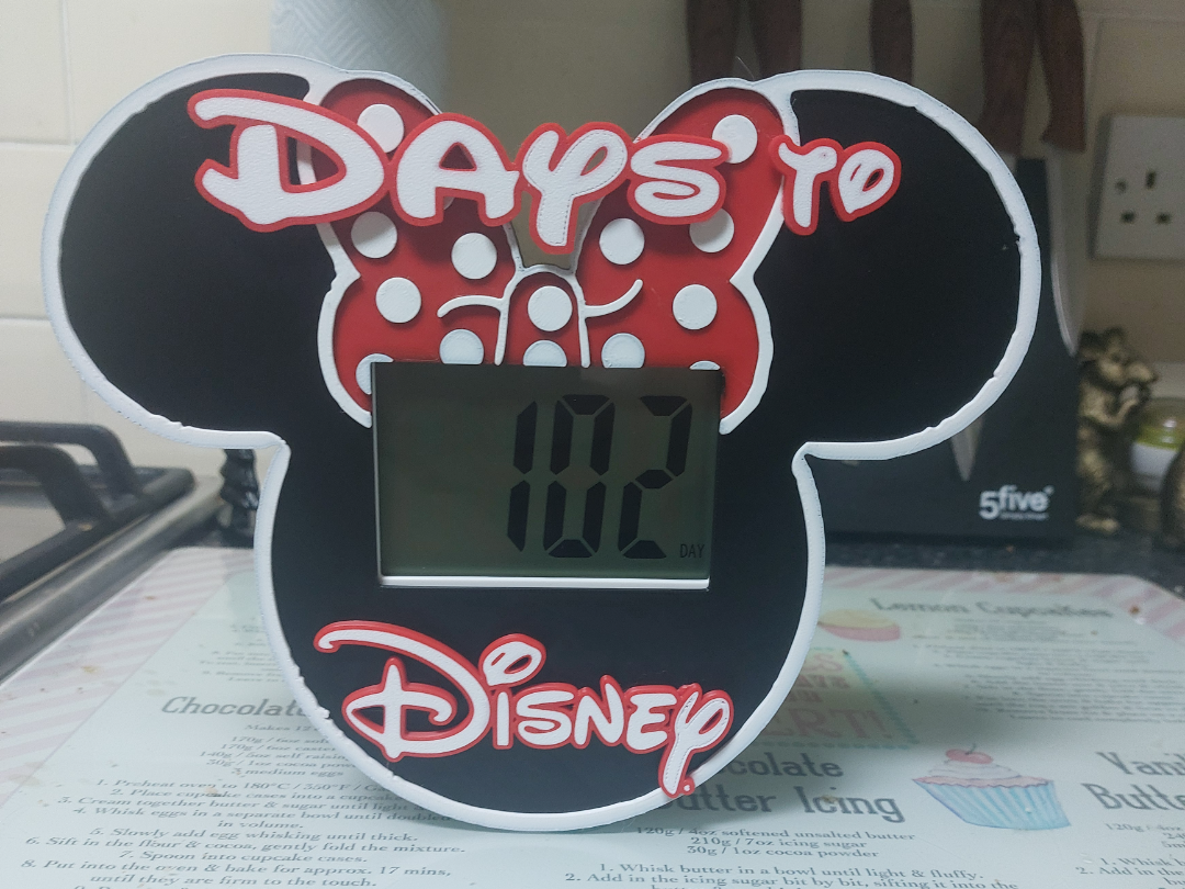 Days to Disney Countdown Timer