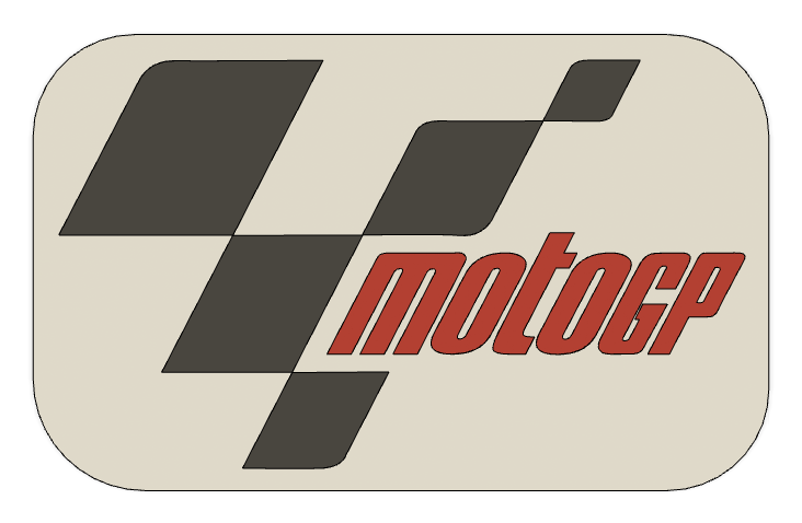 MOTO GP sticker/sign 0.2